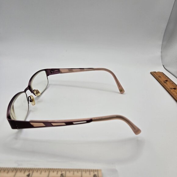 Marcho NYC Jane Eyewear Pink + Purple Westside 605 52/16  Women's Glasses - Picture 12 of 14